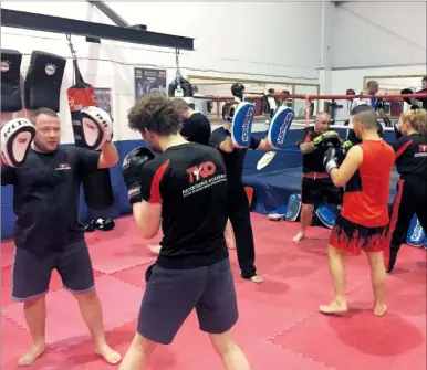  ??  ?? Kickboxing gym TKO Academy is returning home to the heart of Maidstone