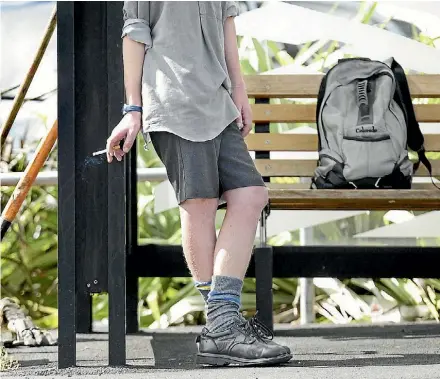  ?? FAIRFAX NZ ?? Police are cracking down on youths wagging school in Auckland.