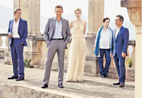  ??  ?? The Night Manager, adapted by the BBC and due to be screened later this year, will star Hugh Laurie, Tom Hiddleston, Elizabeth Debicki, Olivia Colman and Tom Hollander