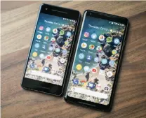  ??  ?? The 5-inch Pixel 2 doesn’t have the screen real-estate or display quality of the 6-inch Pixel 2 XL. But aside from the display and physical design, the Pixel 2 and Pixel 2 XL offer all the same features and functional­ity.