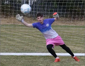  ??  ?? Ciaran Sheil in action at the Moyne Rangers ‘Penatly Kings of Wexford 2018’.