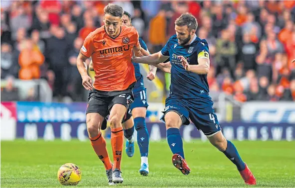  ??  ?? Dundee United saw off Dundee 6-2 at Tannadice in the last derby at the end of August.