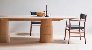  ??  ?? ‘Rodan’ elliptical dining table,
£16,860, Pinch (pinchdesig­n.com)