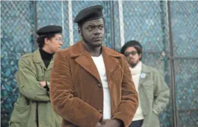  ?? GLEN WILSON ?? Daniel Kaluuya, center, stars as Black Panther Party chairman Fred Hampton, who’s targeted by the FBI in “Judas and the Black Messiah.”