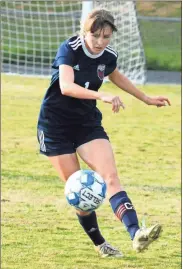  ?? Michelle Petteys, Heritage Snapshots ?? Allison Craft is the lone senior on a Heritage girls’ soccer team that is headed to the Class AAAA Elite Eight. The Lady Generals will face Region 3 champion Islands in Savannah in the quarterfin­als.