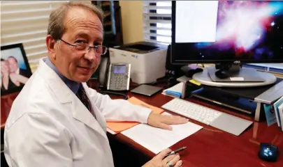  ?? THE ASSOCIATED PRESS ?? Dr. Craig Sweet started Embryo Donation Internatio­nal to help couples have children.