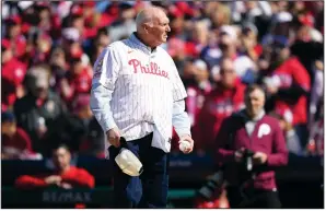  ?? (AP/Matt Slocum) ?? Former Philadelph­ia Phillies Manager Charlie Manuel has found interest in youth baseball since retiring from the majors, so much so he invested in Perfect Game, a youth baseball and softball company that hosts showcases throughout the country and overseas.