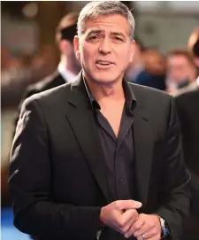  ??  ?? George Clooney has been released from hospital