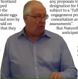  ??  ?? Alistair Sinclair, national co-ordinator of the Scottish Creel Fishermen’s Federation