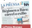  ??  ?? La Prensa, Nicaragua 24 de octubre de 2018