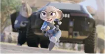  ??  ?? You can see Disney’s Zootopia for free tonight at 9 on the Great Lawn at Lansdowne Park.