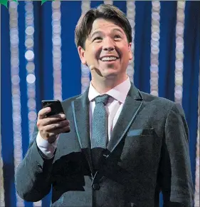  ??  ?? HITTING THE BIG TIME: McIntyre’s Christmas special is hilarious MICHAEL McINTYRE’S BIG SHOW