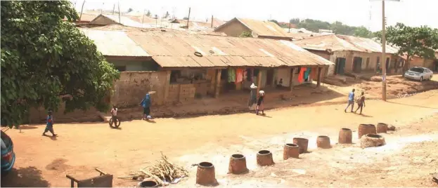  ??  ?? A view of Hayin Banki From Maryam Ahmadu-Suka & Hafsat Mustapha, Kaduna