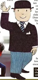  ?? ?? Classic children’s cartoon character Mr Benn (left) was voiced by actor Ray Brooks