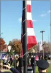  ?? SUBMITTED PHOTO ?? The Downingtow­n-Thorndale Regional Chamber of Commerce will hold its fourth Annual Veterans Day Flag Raising Ceremony on Saturday, Nov. 10 at 11 a.m.