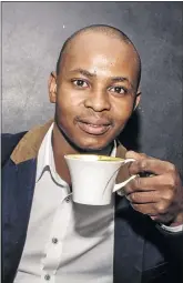  ?? PHOTOS: SUPPLIED ?? Sihle Magubane is a barista and has made a career out of his love for a good cup of coffee.