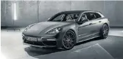  ??  ?? Left: The Porsche Panamera Sport Turismo adds space to the Panamera. Right: Volkswagen demonstrat­ed that urban mobility pods don’t have to be boring.