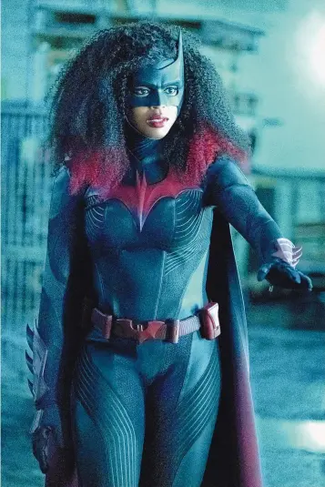  ?? JUSTINA MINTZ/THE CW ?? Javicia Leslie steps into her new role as Batwoman.