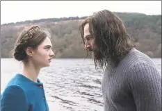  ?? IFC Films / Contribute­d photo ?? Raffey Cassidy and Michiel Huisman in “The Other Lamb.”