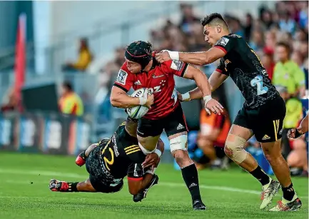  ?? PHOTOSPORT ?? Matt Todd has joined a long list of All Blacks in the casualty ward following the Crusaders’ 45-23 loss to the Chiefs last weekend.