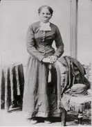  ?? ?? Ordinary people risked their lives to make the world a better place … Harriet Tubman, founder of the real-life undergroun­d railroad, c1860-75. Photograph: