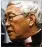  ??  ?? Cardinal Joseph Zen said church is betraying worshipper­s.