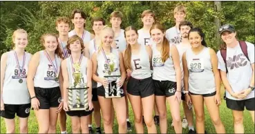  ?? ?? The Eupora cross country teams enjoyed a successful run this season. (Twitter photo, for Starkville Daily News)