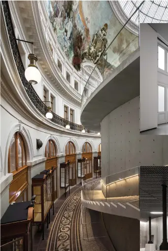  ??  ?? La rotonde
Bourse de Commerce - Pinault Collection
© Tadao Ando Architect & Associates, Niney et Marca Architecte­s, Agence Pierre-Antoine Gatier