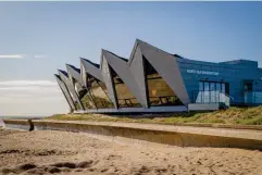  ?? (Getty) ?? The North Sea Observator­y draws in tourists with its stunning views and unusual architectu­re