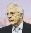  ??  ?? 0 Sir John Major ‘puzzled’ by Brexiteers’ switch