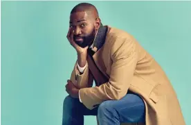  ?? ?? A seat at the table … Tarell Alvin McCraney.