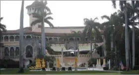  ?? ALEX BRANDON — THE ASSOCIATED PRESS FILE ?? President Donald Trump’s Mar-a-Lago estate in Palm Beach, Fla.