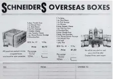  ?? RAY STANTON PHOTO ?? Ray Stanton’s unsurpasse­d company history, “A Legacy of Quality,” honoured Schneiders 100th anniversar­y in 1990. During the Second World War, the company sent free food parcels to employees in the forces.