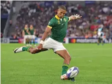  ?? /Gallo Images ?? Manie Libbok says that as a young boy he would never have imagined playing for the Springboks.