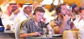  ??  ?? Specialist­s in the field of land and maritime border security from across the globe are taking part in the Jeddah symposium. (AN photo)