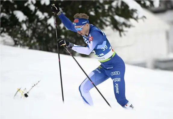  ?? ?? ■
Remi Lindholm föredrar distanslop­p i skogen över hektiska sprinter.