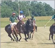  ?? BILL RETTEW — MEDIANEWS GROUP ?? Sunday afternoon polo at Brandywine Polo Club.