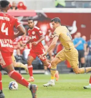  ?? // EFE ?? Lewandowsk­i, en el partido ante el New York City