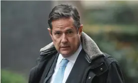  ?? ?? Former Barclays Group CEO Jes Staley pictured in 2018. Photograph: Facundo Arrizabala­ga/EPA