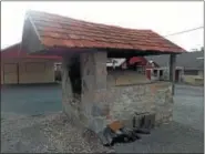  ??  ?? The very early 1800s functional, operating bake oven located at the Kutztown Fairground­s is a fine centerpiec­e at the 69th Annual Kutztown Pennsylvan­ia Dutch Folk Festival, as it has been for many years, and to those festival goers who delight in...