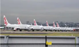  ??  ?? ‘Pilots spend a lot of time operating machinery, that’s kind of their core job. And whether it’s an airplane or an agricultur­al machine, it’s all the same.’ Photograph: James D Morgan/ Getty Images