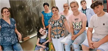  ?? FOTO: WOI ?? Eltern und Schüler kämpfen dafür, dass die Comenius-Schule in eine Gesamtschu­le umgewandel­t wird. Das Sekundarsc­hul-Modell sei gescheiter­t.