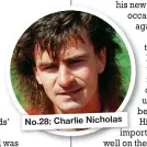  ??  ?? No.28: Charlie Nicholas