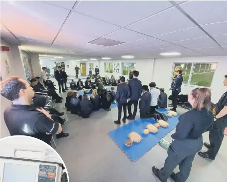  ?? ?? CPR Training Priory at School