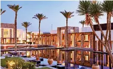 ??  ?? Luxury: Amirandes Hotel in Crete