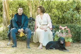  ?? MAGNOLIA PICTURES ?? Joel Edgerton and Sigourney Weaver star in “Master Gardener.”