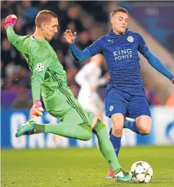  ??  ?? Jamie Vardy: scored 24 goals in league-winning season.