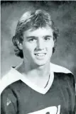  ??  ?? Steve Yzerman as an all-star in 198182 with the Peterborou­gh Petes