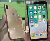  ??  ?? 儘管iPhone 8於大馬時間周三凌晨­才發布，但深圳華強北有店鋪已­於近日率先推售山寨i­Phone 8。（互聯網照片）