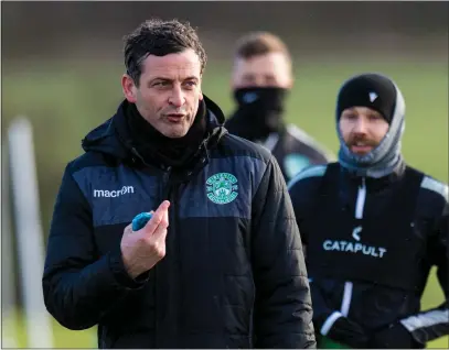  ??  ?? Jack Ross has welcomed ambitious plans set out by owner Ron Gordon for the Edinburgh club